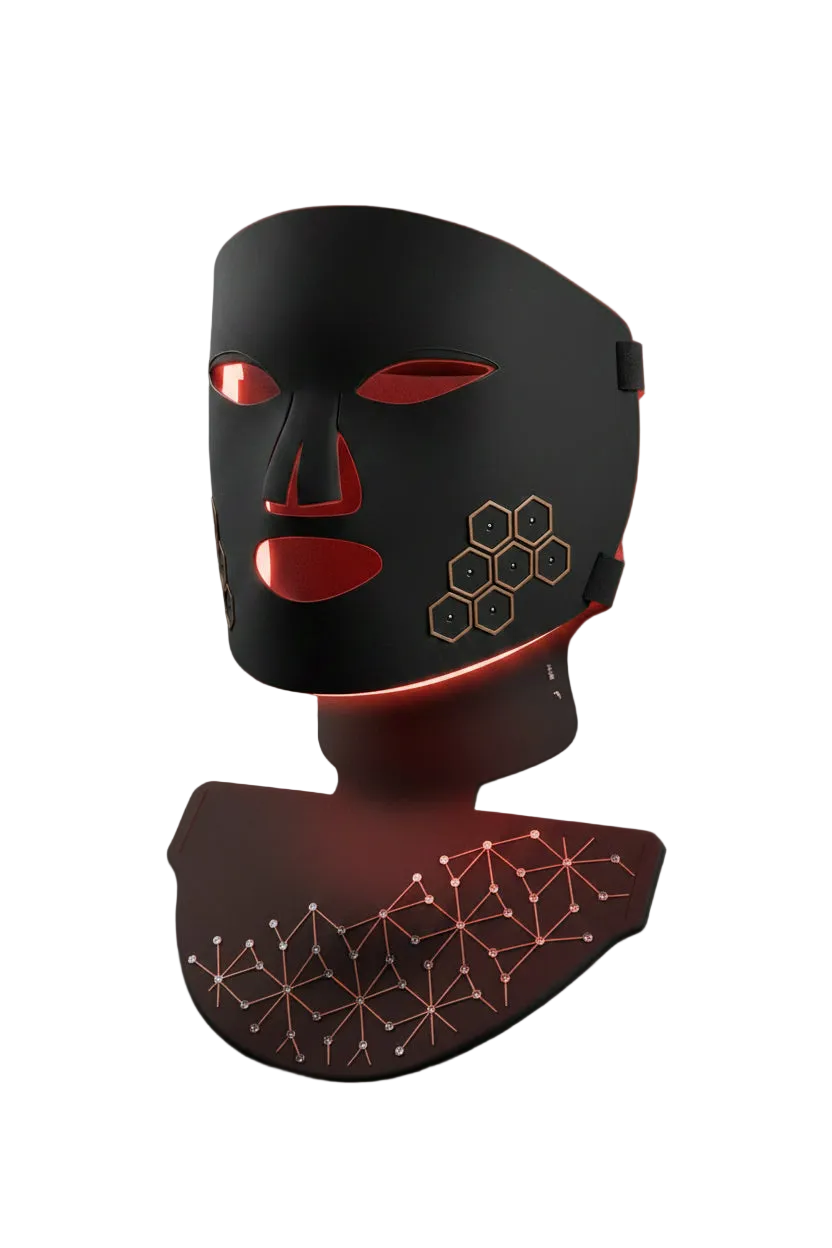 Máscara LED Facial de Terapia Infrarroja